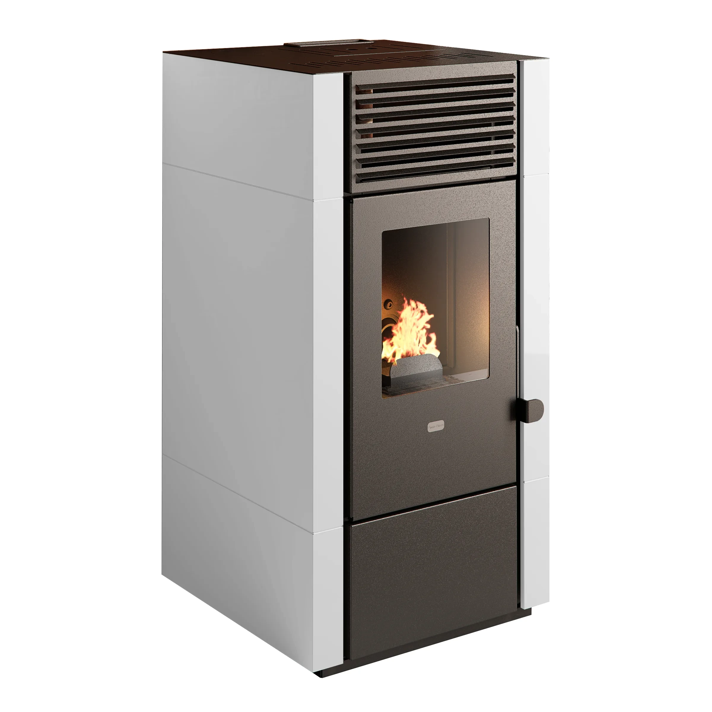 Poêle à granulés Punto Fuoco Poly – 9,5 kW 2 Punto Fuoco Poly pelletkachel – 9,5 kW - Image 2