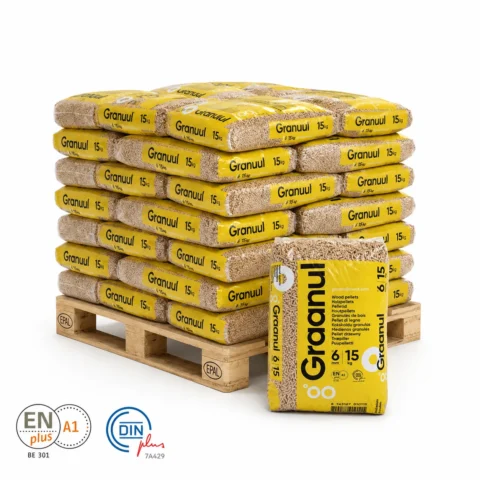 Granulés Graanul, demi-palette – Enplus A1 – 6 mm